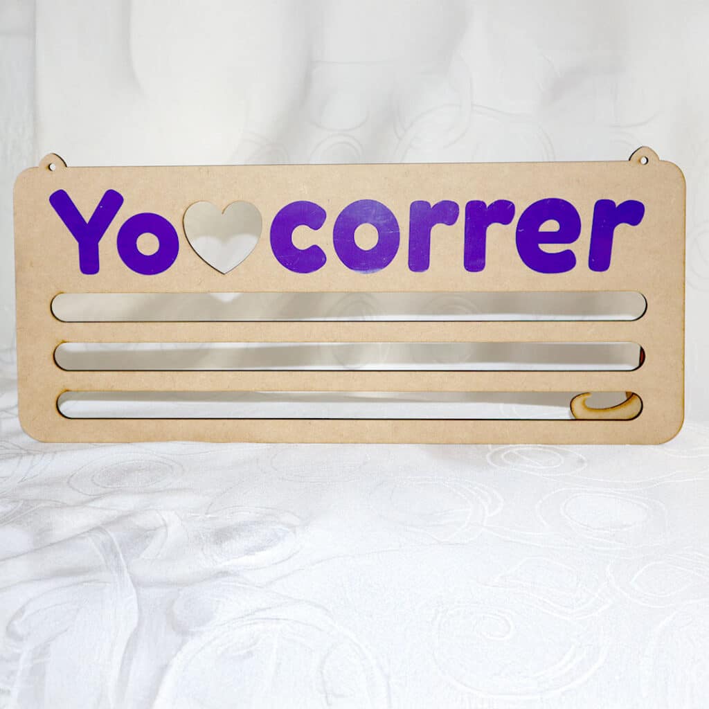 Medallero sencillo para running